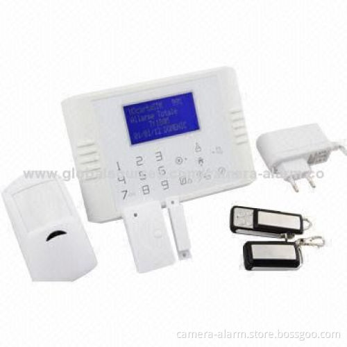 Four Languages Menu Auto Switch GSM PSTN Dual Home Alarm System with French Germany Spanish
